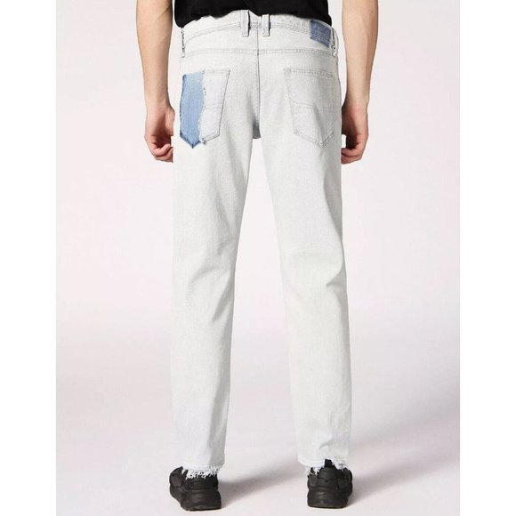 $228 Diesel Men's Larkee-Beex-R 084TK Regular Tapered Light Jeans Size W31 X L32